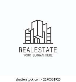 Realestate Logo Design Icon Template