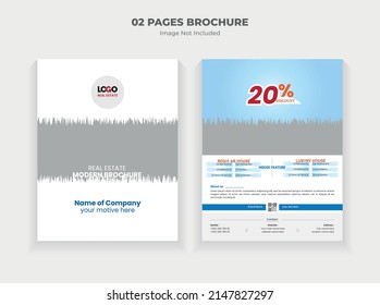 Realestate Mordern Brochure Template Layout