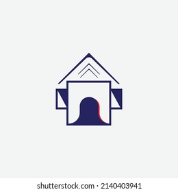 Real-estate Room Logo Vector Shape Uncommon New Design   