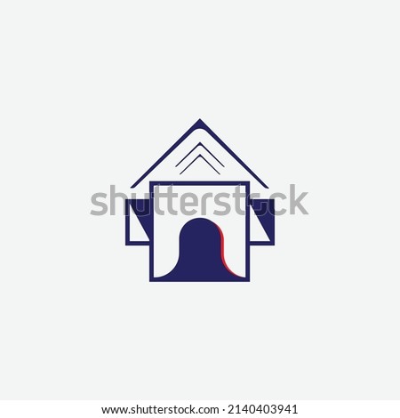 Real-estate Room Logo Vector Shape Uncommon New Design   