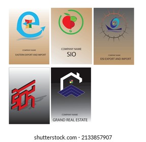 REALESTATE, WINE AND EXPORT AND IMPORT LOGO