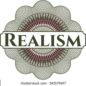 Rosette abstracto del realismo