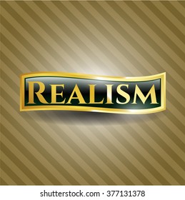 Emblema de oro del realismo