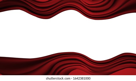 Realist empty vector fabric with grain texture, clean and minimalistic texture for web and print decoration. Colorful motion backdrop