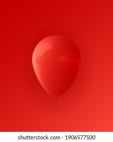 Realistic 3d balloon background for party, holiday, birthday, promotion card, poster. Vector Illustration