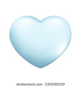 blue love heart
