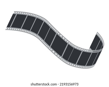 Realistic 3d Cinema Vector and Photo Free Vector design. vector 3d film strip background design and Illustration. Modern and Creative Design.