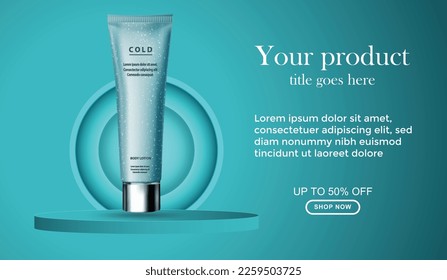 Realistic 3D cylinder pedestal podium. the scene for the products stage showcase, and promotion display. Vector geometric forms in shadow. Abstract clean studio room design. eps vector design.