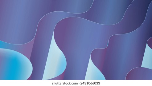 Realistic 3d folds background vector design in eps 10