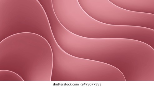 Realistic 3d folds background vector design in eps 10