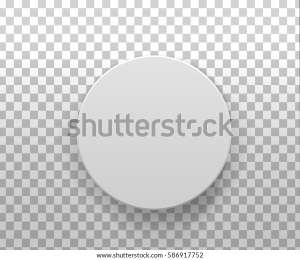 Realistic 3d Gray Blank Package Cardboard Stock Vector (Royalty Free ...