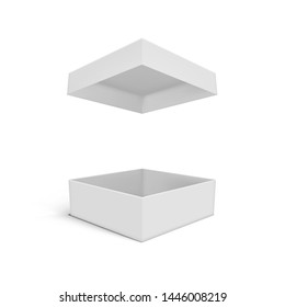 Realistic 3D Open Surprise Gift Box. EPS10 Vector