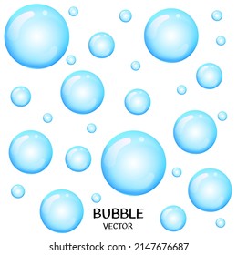 Realistische 3D-Seifenblasen mit Spiegelreflexion von Licht	