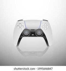 Realistic 3d vector illustration next generation game controller