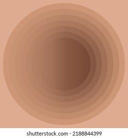 Realistic abstract background, circle texture with soft brown color
