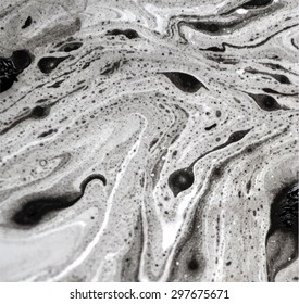 Realistic abstract ebru marbling design, colorful background
