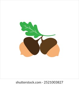 Realistic Acorn Vector Illustration for Nature Designs