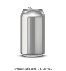 realistic aluminum cans