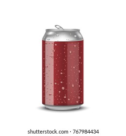 realistic aluminum cans