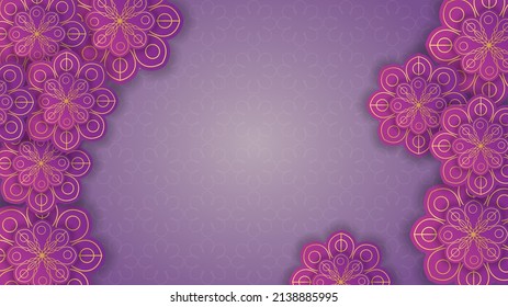 Antecedentes ornamentales árabes realistas. - Vector.