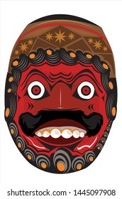 realistic Authentic face masks isolated vector illustration