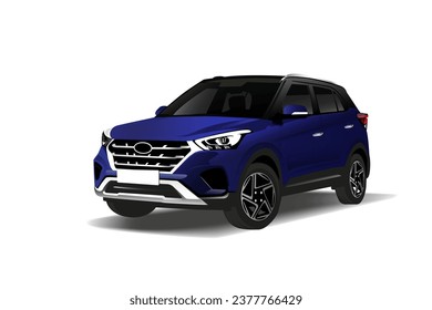 Realistic Automotive, Car vector illustration.