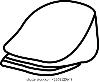 Realistische Rückseite und Seitenansicht, schwarze Baseballkappe einzeln auf weißem Hintergrund, Vektorgrafik