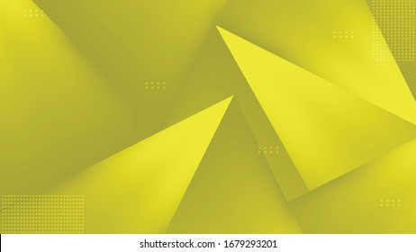 realistic background with 3d triangle effect