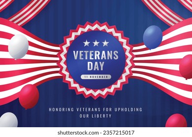 realistic background American veteran's day.