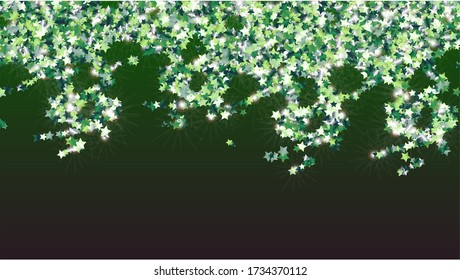 Realistic Background with Confetti of Glitter Particles. Sparkle Lights Texture. Holiday pattern. Light Spots. Star Dust. Explosion of Confetti. Design for Web.