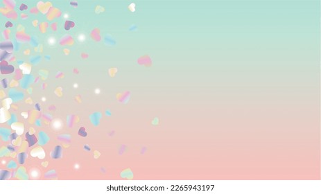 Realistic Background with Confetti of Glitter Particles. St. Valentine Day. Birthday pattern. Light Spots. Explosion of Confetti. Glitter Vector Illustration. Design for Advertisement.