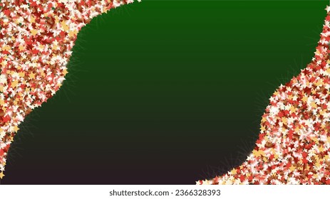 Realistic Background with Confetti of Glitter Particles. Sparkle Lights Texture. New Year pattern. Light Spots. Star Dust. Explosion of Confetti. Design for Template.