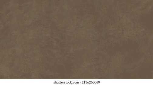 Antecedentes realistas, pared antigua de color marrón oscuro - Ilustración vectorial