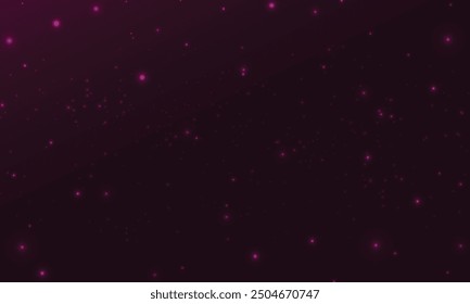 Realistic background. night sky with sparkling glowing stars.