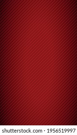 Realistic background texture of red carbon fiber - Vector illustration