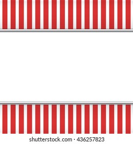 Realistic background. Vector.  Steel pipes. Modern place for text.