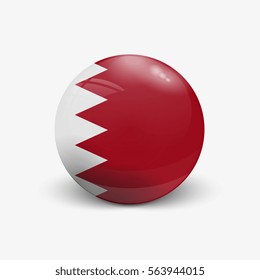 Bahrain Flag Circle Images Stock Photos Vectors Shutterstock