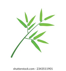 realistic bamboo plant vector design