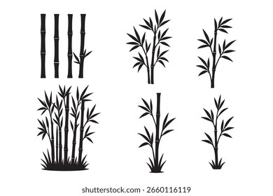 Realistic bamboo stick vector eps file 10 