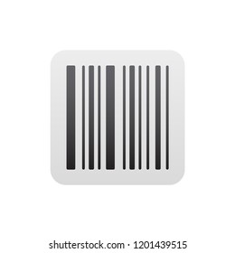 Realistic Barcode. Bar code sign. Marketing. Vector illustration. EPS 10.