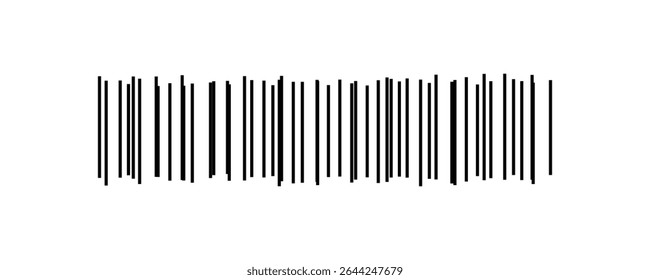 Realistic barcode. Barcode icon. Vector illustration EPS10