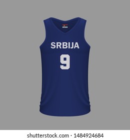 basketball jersey serbia