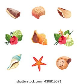Realistic Beach Icons Set Of Realistic Design Hand Drawn Vector Stickers Isolated On White Background