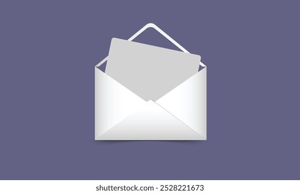 Realistic black envelopes. Letter unfolded envelope backpack isolated