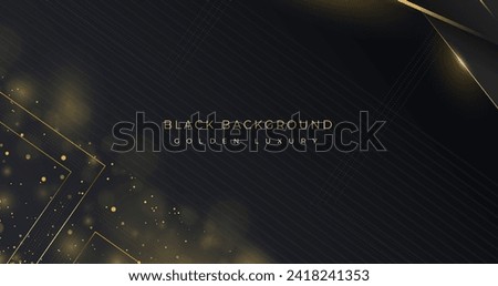 Realistic black shimmer background vector design in eps 10