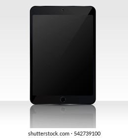 realistic black white on a white background vector graphics