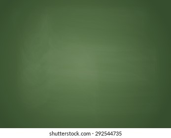 Realistic Blank Chalkboard Vector Illustration