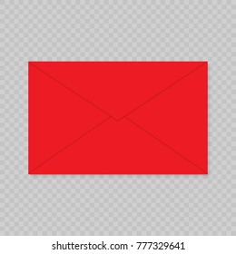 realistic blank envelopes mockup