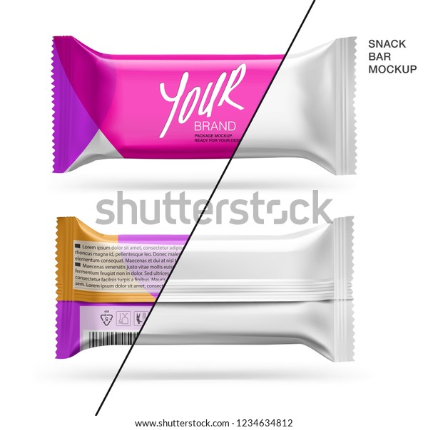 Download Realistic Blank Mockup Flow Pack Vector Stock Vector (Royalty Free) 1234634812