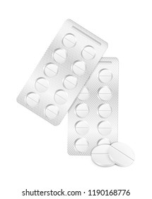 Realistic blister pills.